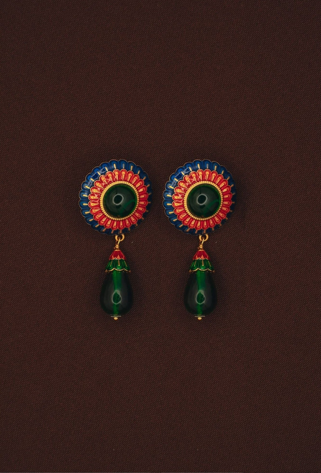 Farolillo Verde Earrings