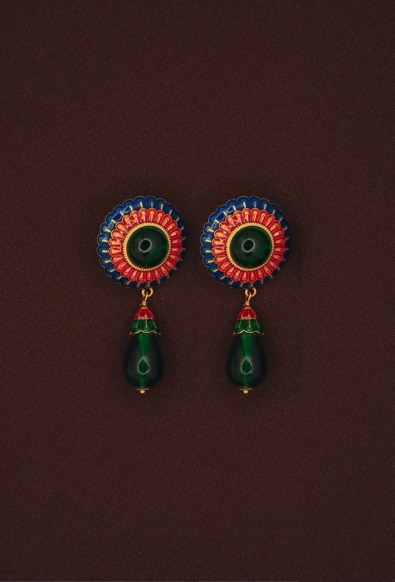 Pendientes Farolillo Verde