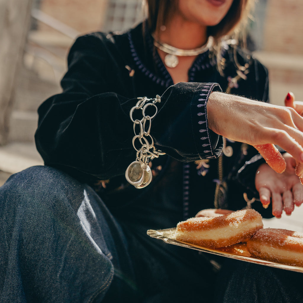 Pulsera Un pun de Plata
