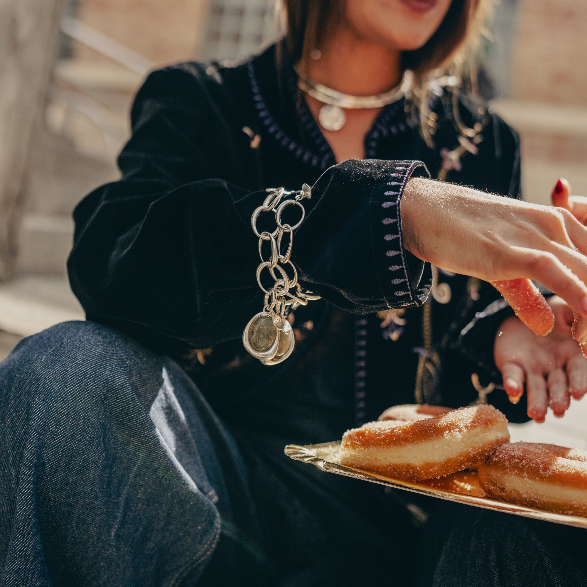 Pulsera Un pun de Plata