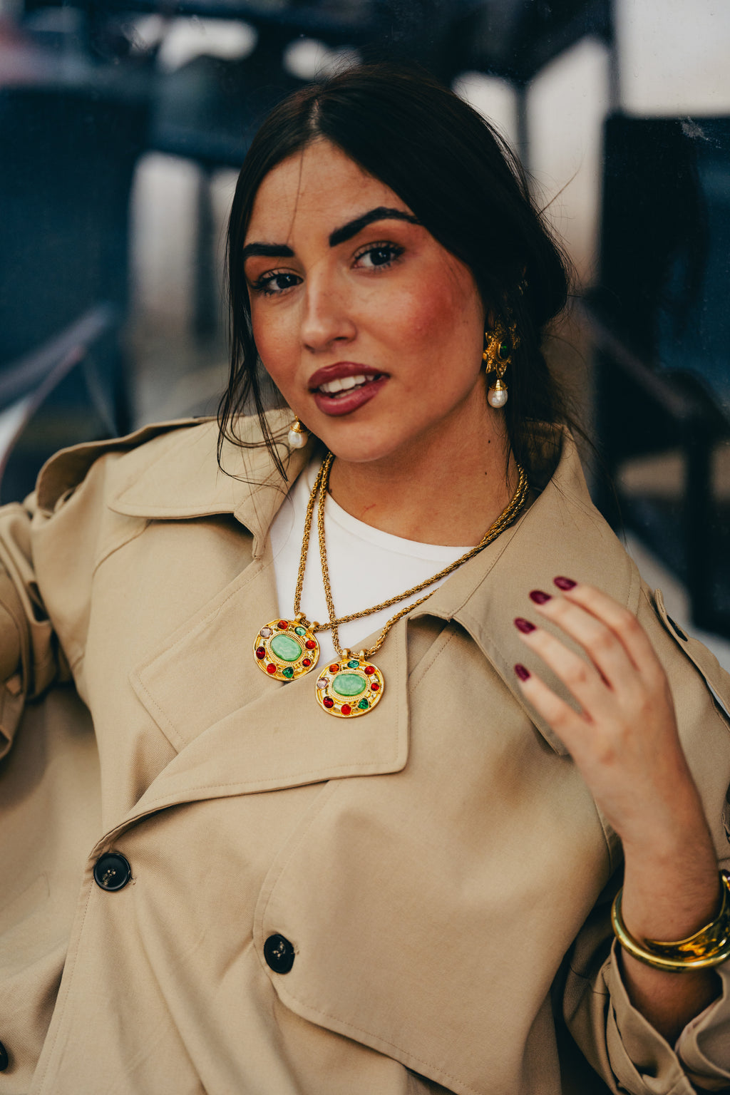 Pendiente A Tu Vera Verde