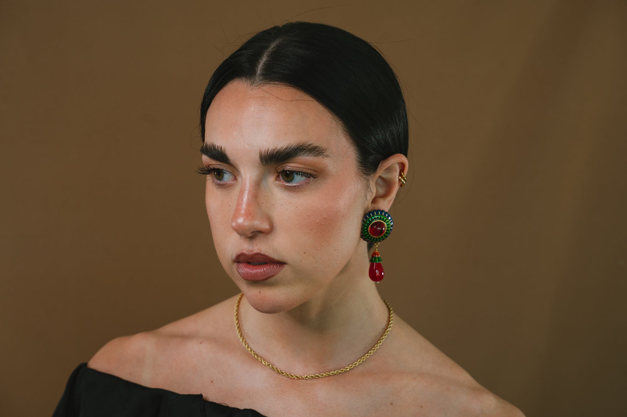 Pendientes Farolillo Rojo