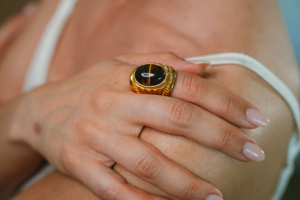 ANILLO OJO TIGRE