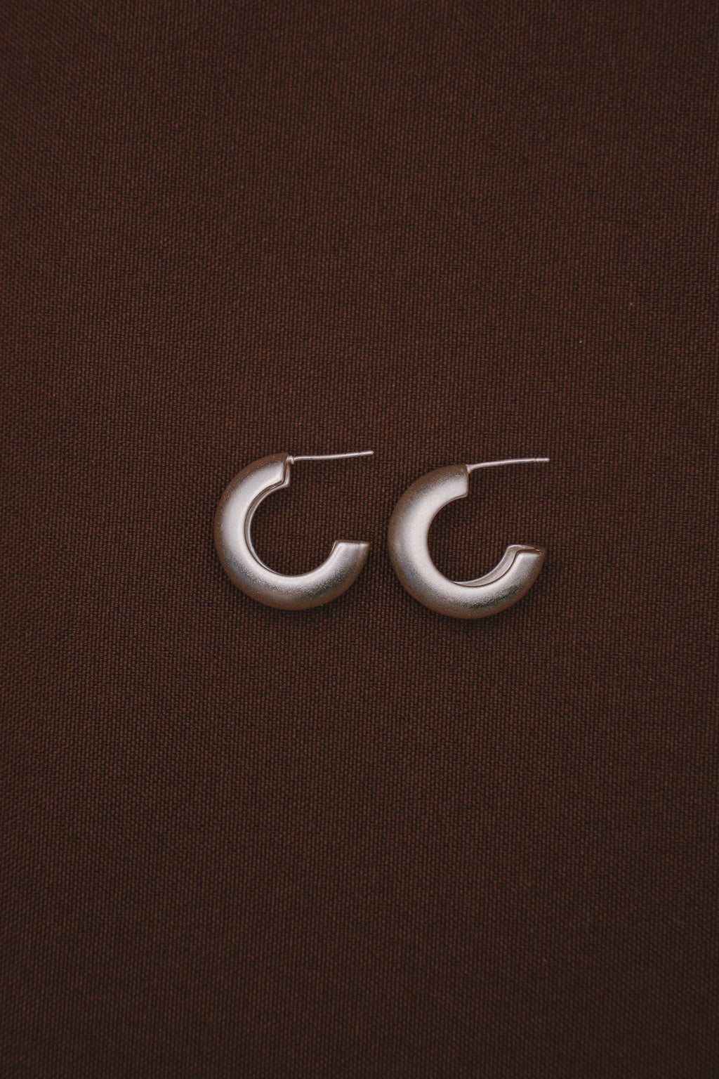 Por Si Acaso Silver Earrings