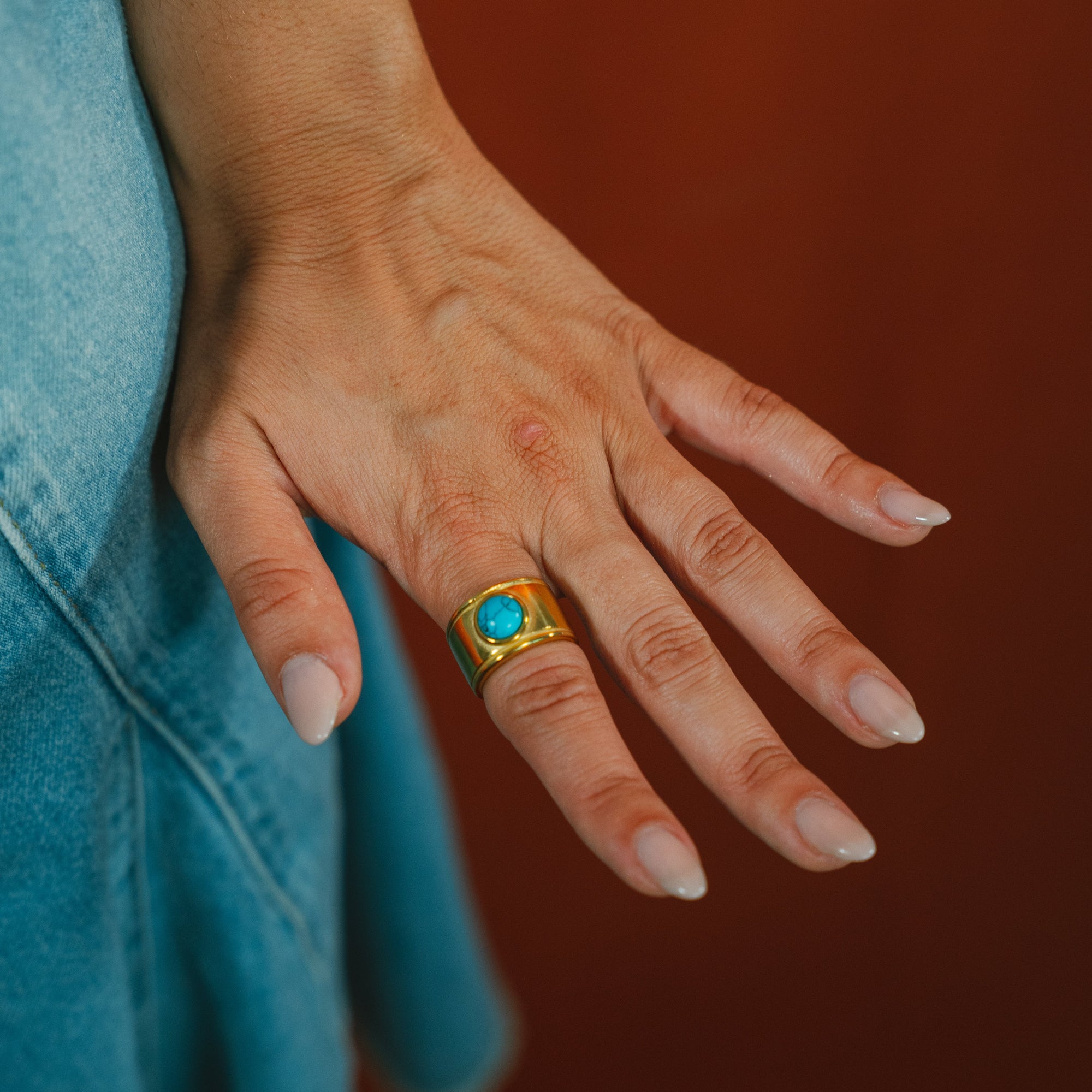 Anillo Turquesa Soledá
