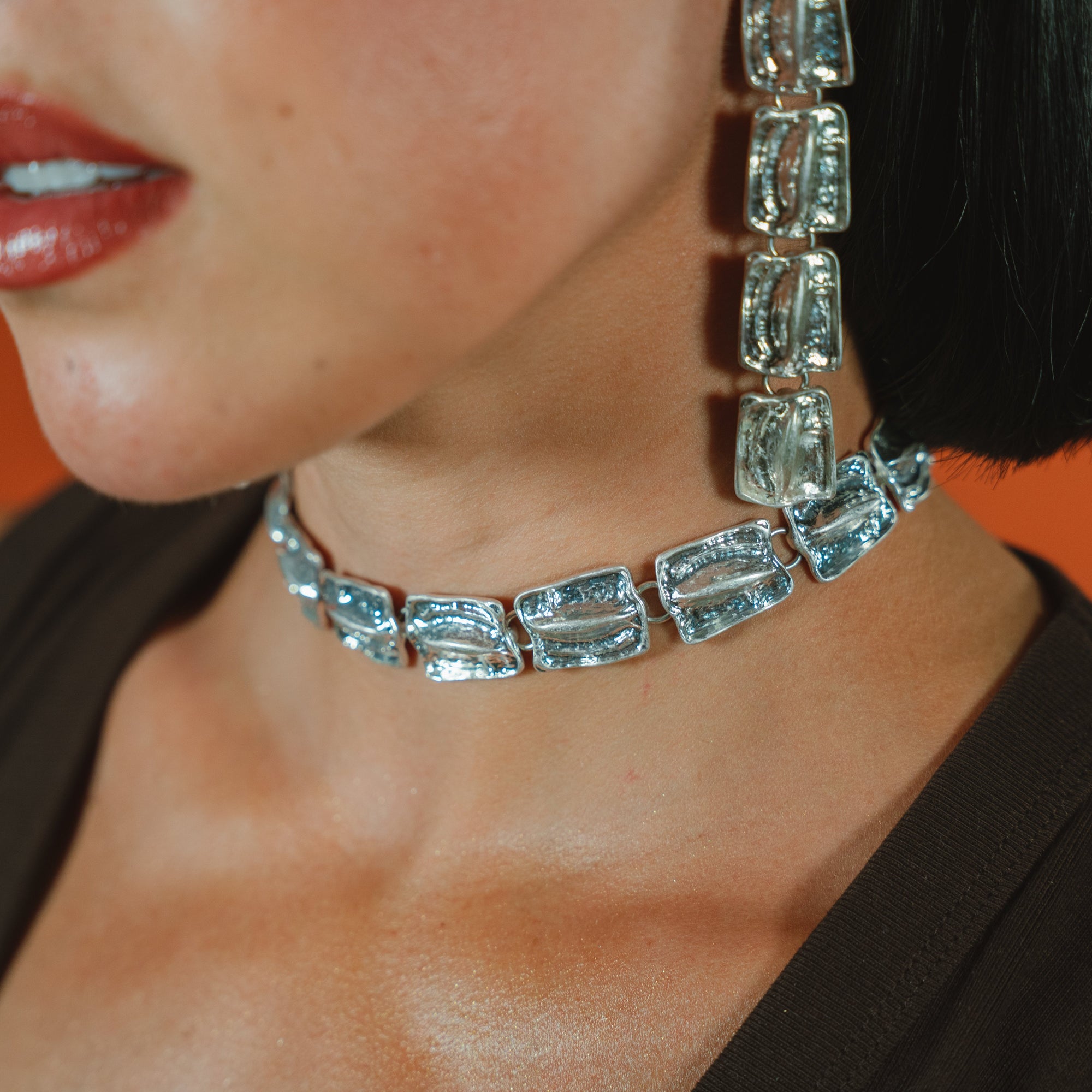 Choker A Deshora Plata